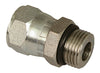 Apache Steel 1/2 in. D X 1/2 in. D Hydraulic Adapter 1 pk
