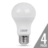 Feit A19 E26 (Medium) LED Bulb Daylight 60 Watt Equivalence 4 pk (Pack of 12)