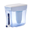 ZeroWater Ready-Pour 20 cups Blue Water Filter Pitcher