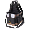 CLC 8 in. W X 16 in. H Polyester Tool Carrier 25 pocket Black/Tan 1 pc