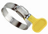 Ideal 2-1/2 in. 3-1/2 in. 48 Hose Clamp Stainless Steel Turn Key (Pack of 10)