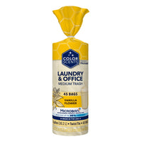Color Scents 8 gal Vanilla Scent Trash Bags Twist Tie 45 pk (Pack of 8)