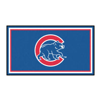 MLB - Chicago Cubs Bear 3ft. x 5ft. Plush Area Rug