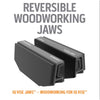 Work IQ Vise Jaws  Die Cast Aluminum Woodworker's Vise