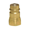 Universal Steel 1/2 in. D X 1/2 in. D Hydraulic Coupler 1 pk