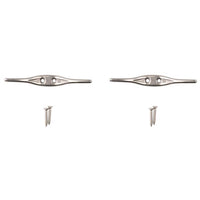 National Hardware Stainless Steel Rope Cleat 30 lb. cap. 4-1/2 in. L
