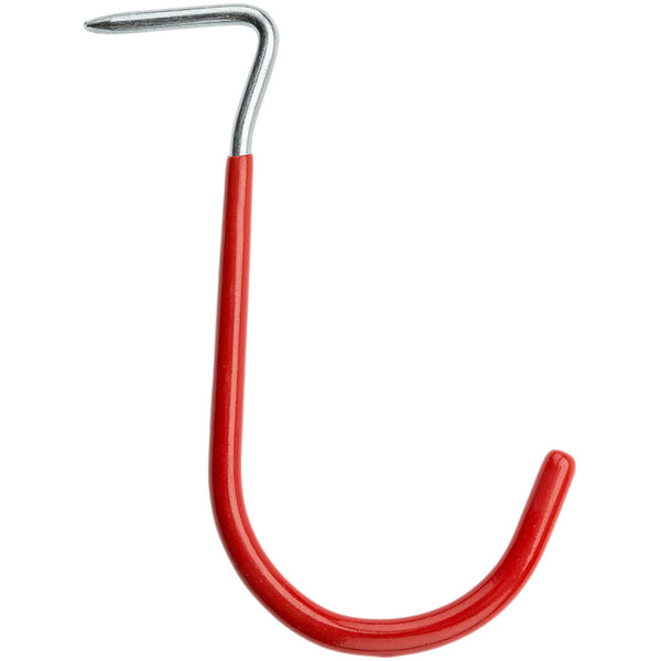 Gancho de almacenamiento para clavar con martillo de 2-1/2" V2224, paquete de 2, rojo