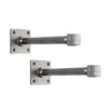 STZ Industries Black Steel Shelf Bracket 8 in. L