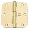 National Hardware 3-1/2 in. L Satin Brass Door Hinge 12 pk