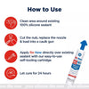 GE Re-New White Silicone Kitchen and Bath Caulk Sealant 9.5 oz (Pack of 12)