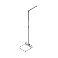 Black Metal Floor Sign Holder 72 in. H