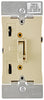 Leviton 011-TSM10-1LI 120V Ivory Universal LED, CFL, MLV, Incandescent And Halogen Toggle-Slide Dimmer