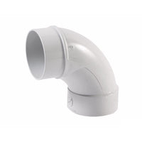 NDS Schedule 35 4 in. Hub each X 4 in. D Spigot PVC Elbow 1 pk