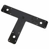 National Hardware 8 in. H X 1/8 in. W X 12 in. L Black Steel T-Plate