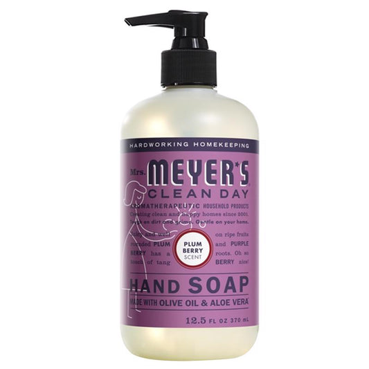 Mrs. Meyer's  Clean Day  Plum Berry Scent Liquid Hand Soap  12.5 oz. (Pack of 6)