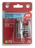 BrassCraft 3/8 in. FIP outlets Compression Brass Straight Stop Valve - Deal of The Week