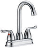 LDR Two Handle Chrome Bar Faucet