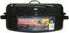 Columbian Home Graniteware Ceramic Over Steel Covered Roaster 15 Black