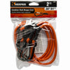 Keeper Orange Rubber Carabiner Style Bungee Cord 36 L x 0.315 Thick in. with Steel Hooks