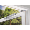 Wright Silver Aluminum Pneumatic Door Closer