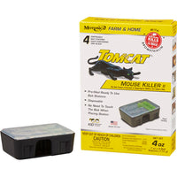 Tomcat Mouse Killer II Disposable Bait Station 4 oz Preloaded Indoor Mouse Control No Touch Design