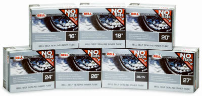 Bell Sports Rubber Black Cycle Products 20 in. L Self Sealing Inner Tubes