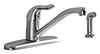 American Standard Jocelyn One Handle Chrome Kitchen Faucet Side Sprayer Included
