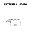 Alexandria Moulding 3/4 in. x 8 ft. L Prefinished Beige Pine Moulding (Pack of 16)