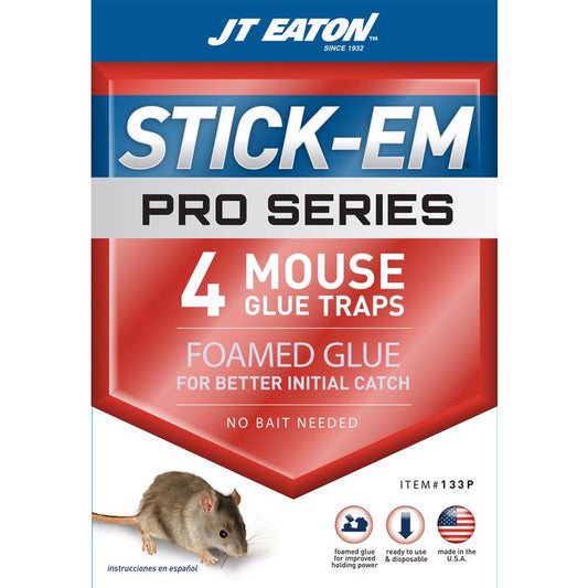 JT Eaton Stick-Em Glue Trap For Insects and Mice (Pack of 24)