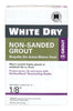 Custom Building Products White Dry Indoor and Outdoor White Grout 5 lb. (Pack of 4)