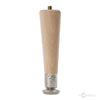 Waddell Natural Solid Hardwood Unfinished Round Tapered Style Table Leg 5-1/2 H x 1-1/2 Dia. in. - Deal of The Week