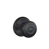 Schlage Georgian Aged Bronze Passage Door Knob 1-3/4 in. - Deal of The Week