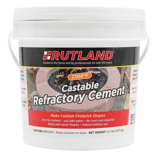 Rutland Refractory Cement (Pack of 2)