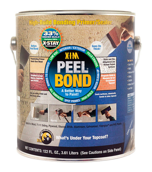 Sellador de imprimación transparente Peel Bond XIM, adhesivo, 1 galón (paquete de 2)