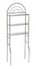 Zenna Home Chrome Silver Steel Bathroom Spacesaver