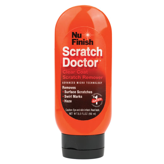 Nu-Finish Scratch Doctor Clear Coat Scratch Remover, 6.5 oz. (Pack of 6)