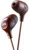 Jvc Hafx38t Chocolate Marshmallow Inner-Ear Headphones