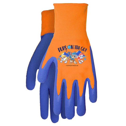 Midwest Quality Glove Nickelodeon Paw Patrol Child's Outdoor Cotton/Rubber Garden Grip Gloves (Pack of 6)