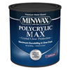 Minwax Polycrylic Max Satin Crystal Clear Water-Based Acrylic Wood Finish Lacquer 1 qt (Pack of 4)