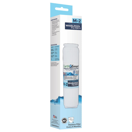EarthSmart M-2 0.5 GPM Refrigerator Replacement Filter 300 gal. Capacity for Maytag & Whirlpool