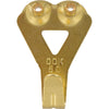 Hillman OOK Brass-Plated Blue Picture Hanger 50 lb (Pack of 12)