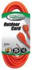 Southwire Outdoor 25 ft. L Orange Extension Cord 16/3 SJTW