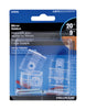 Hillman AnchorWire Plastic Coated Heavy Duty Mirror Holder Kit 4 lb. 4 pk Plastic (Pack of 10)