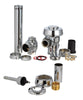 Sloan Regal Flush Valve Silver Polished Chrome Brass For AquaFlush
