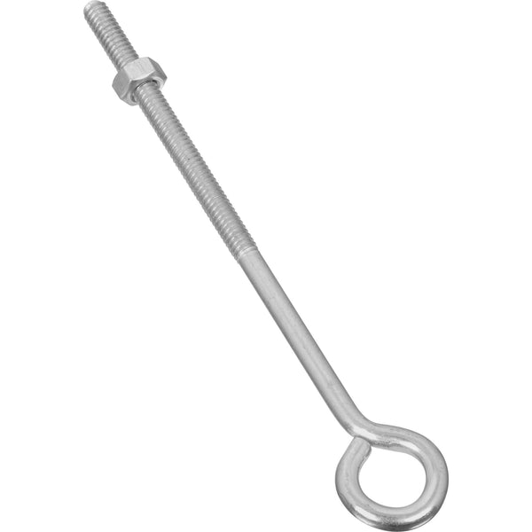 2160BC Perno de ojo de 1/4" x 6" - Zincado