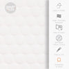Smart Tiles 8.95 in. W X 8.98 in. L White Glazed Vinyl Adhesive Wall Tile 4 pc (Pack of 6)