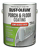 Rust-Oleum Porch & Floor Semi-Gloss Dove Gray Porch and Floor Paint+Primer 1 gal (Pack of 2).