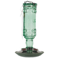 Perky-Pet Hummingbird 10 oz. Glass Nectar Feeder 4 ports (Pack of 2)