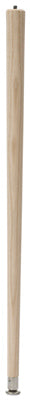 Waddell 27-1/2 in. H Round Tapered Wood Table Leg