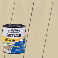 Rust-Oleum RockSolid 6X Deck Coat Solid Tintable Tint Base Deck Resurfacer 3.63 qt. (Pack of 2)